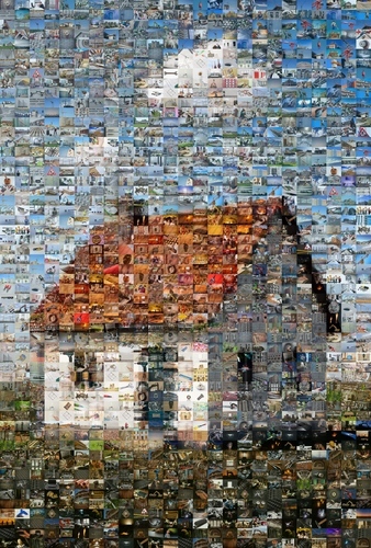 Crea ora il tuo fotomosaico della tua casa dai tuoi scatti di cantiere