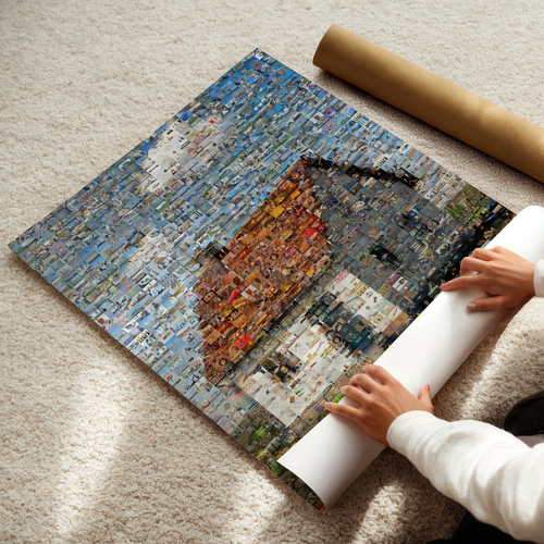 Crea ora il tuo fotomosaico della tua casa dai tuoi scatti di cantiere