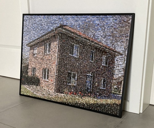 Photo du client Neele pour l'évaluation Impression Photomosaïque [En ligne] Affiche 70x50cm